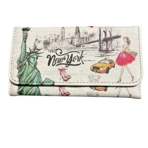Stylish New York Print Women's Wallet